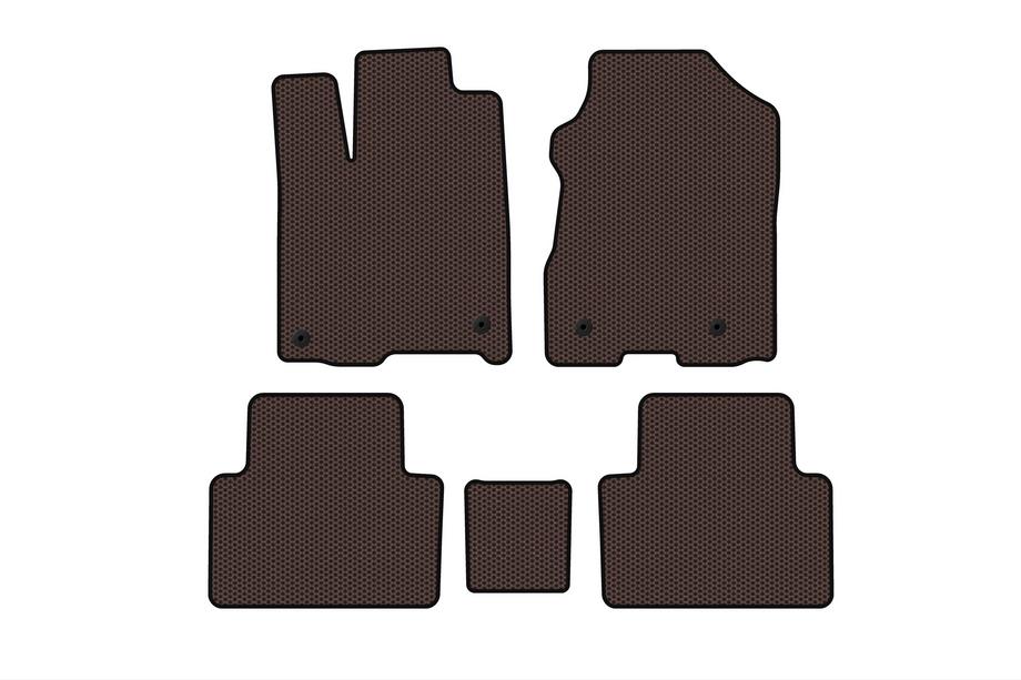 Acura RDX 2012–2018 Kumimatot Carsuit (Ruskea) Image