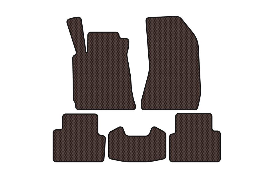 Alfa Romeo 159 2005–2011 Carsuit V-1 kumimatot (ruskea) Image
