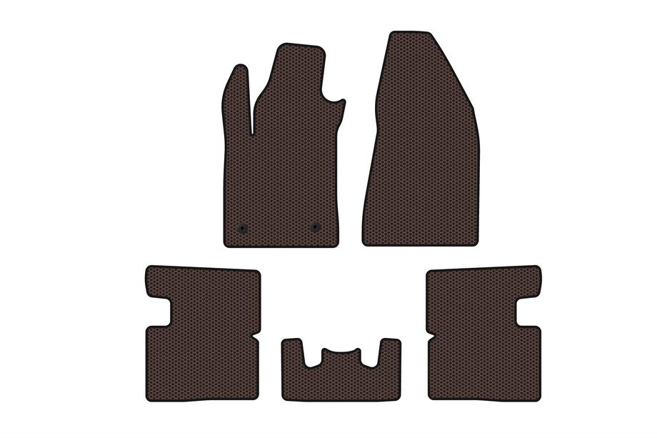 Alfa Romeo Giulietta 2010–2020 Kumimatot Carsuit (Ruskea) Image