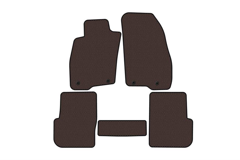Alfa Romeo MiTo 2008–2018 Kumimatot Carsuit (Ruskea) Image