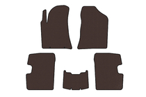 BYD F3 2013–2015 Kumimatot Carsuit (SD, ruskea) kuva 1