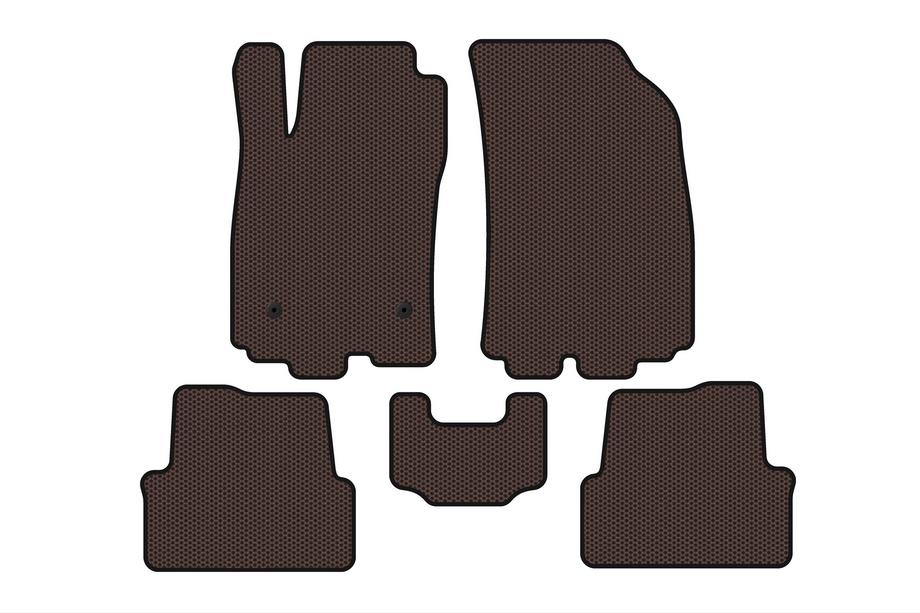 Chevrolet Sonic 2011–2022 Kumimatot Carsuit (HB, ruskea) Image