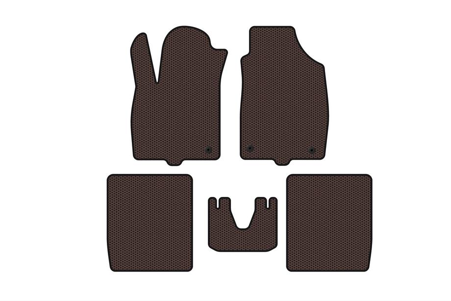 Fiat Panda 2003–2011 Kumimatot Carsuit (Ruskea) Image