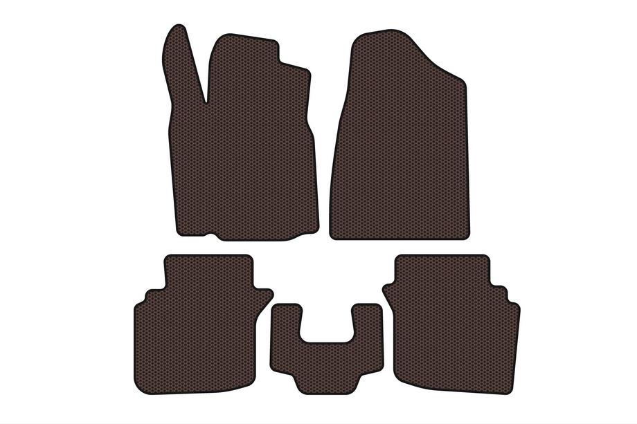 Chrysler Sebring II 2001–2006 Kumimatot Carsuit (2004-2006, ruskea) Image