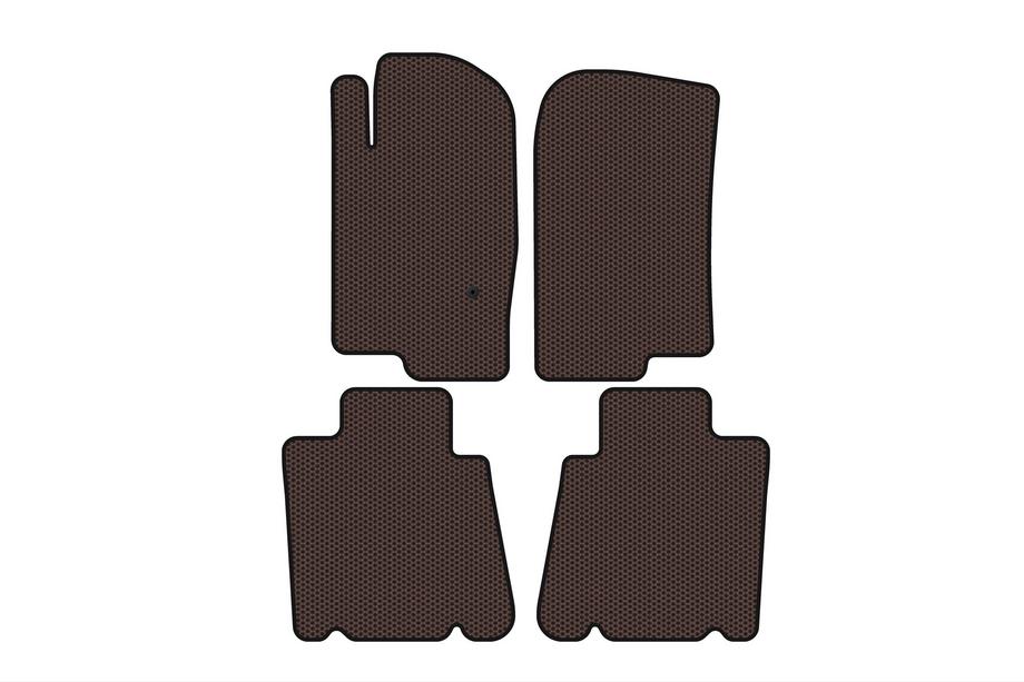 Ford Explorer 2001–2005 Carsuit kumimatot matkustamoon (2 istuinriviä, ruskea) Image