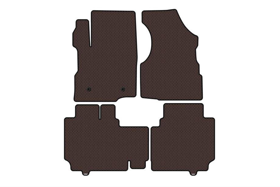 Chevrolet Equinox 2009–2016 Kumimatot Carsuit (2015-2017, ruskea) Image