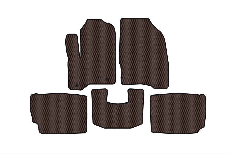 Ford Taurus 2010–2019 Kumimatot Carsuit matkustamoon (2010-2012, ruskea) Kuva 1
