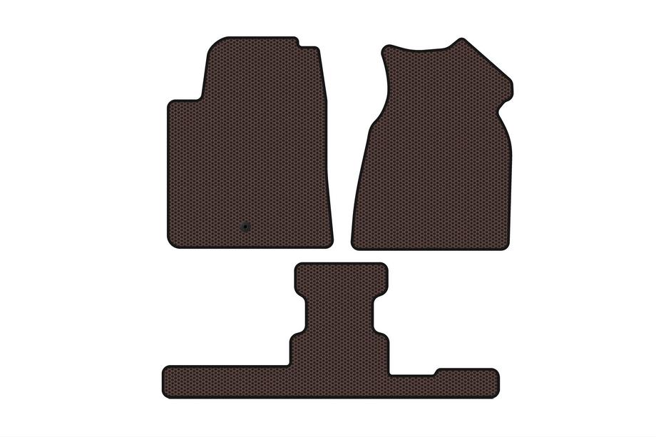 GMC Acadia 2006–2017 Kumimatot Carsuit (1. ja 3. rivi, 2013-2017, ruskea) Image