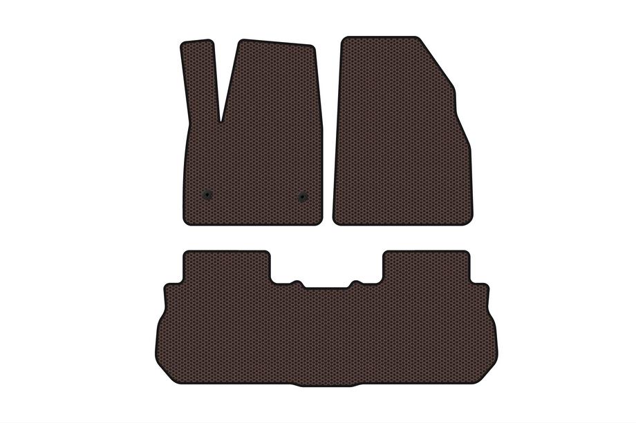 GMC Acadia 2017– Kumimatot Carsuit (2 riviä, 2017-2019, ruskea) Image