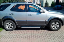 Kia Sorento I BL 2002–2009 RedLine V1 sivuportaat (2 kpl, alumiini) kuva 4
