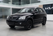 Kia Sorento I BL 2002–2009 Sivuporrast Bosphorus Black (2 kpl, alumiini) kuva 1