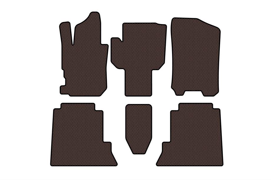 Honda FR-V 2004–2009 Kumimatot Carsuit (Ruskea) Image