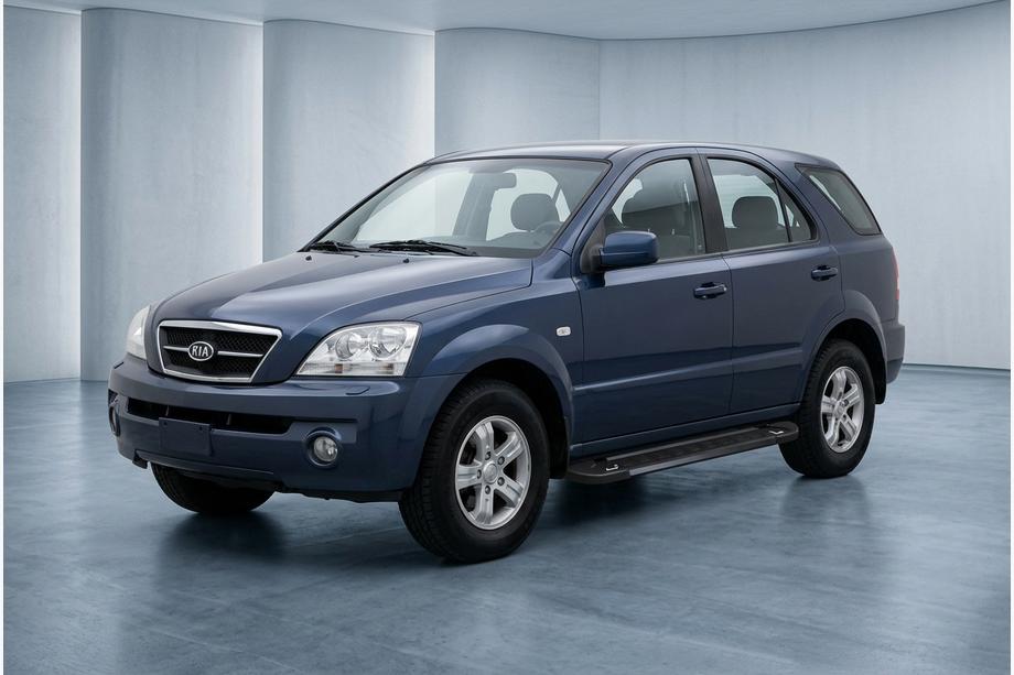 Kia Sorento I BL 2002–2009 RedLine Black sivuportaat (2 kpl, alumiini) Image