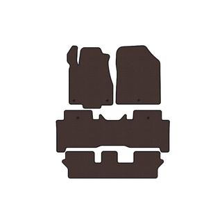 Carsuit-kumimatot matkustamoon (3 riviä, ruskea) Acura MDX 2007–2013 kuva 1