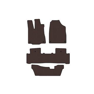 Carsuit-kumimatot matkustamoon (3 riviä, ruskea) kuva 1