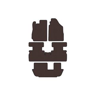 Carsuit-kumimatot matkustamoon (3 riviä, ruskea) Jetour X70 2018– kuva 1