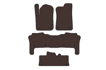 Infiniti QX56 2010–2013 Carsuit-kumimatot matkustamoon (3 riviä, ruskea) kuva 1