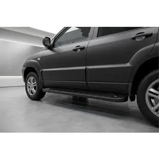 Allmond Black sivuportaat (2 kpl, alumiini) kuva 1