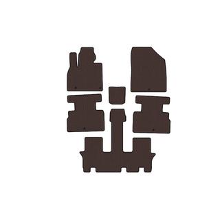 Kumimatot Carsuit (3 riviä, 7-paikkainen, ruskea) kuva 1