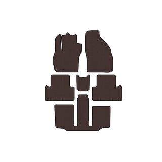 Kumimatot Carsuit (3 riviä, 7-paikkainen, ruskea) kuva 1