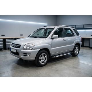Sunrise sivuportaat (2 kpl, alumiini) Kia Sportage 2004–2010 kuva 1