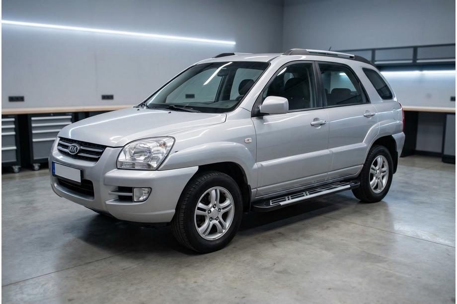 Kia Sportage 2004–2010 Sunrise sivuportaat (2 kpl, alumiini) Image