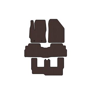 Kumimatot Carsuit (3 riviä, 7-paikkainen, ruskea) kuva 1