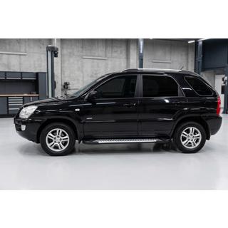 Line-astinlaudat (2 kpl, alumiini) Kia Sportage 2004–2010 kuva 1