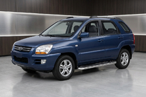 Kia Sportage 2004–2010 Maydos V1 sivuportaat (2 kpl, alumiini ↗ ruostumaton teräs) kuva 1