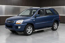 Kia Sportage 2004–2010 Maydos V1 sivuportaat (2 kpl, alumiini ↗ ruostumaton teräs) kuva 1