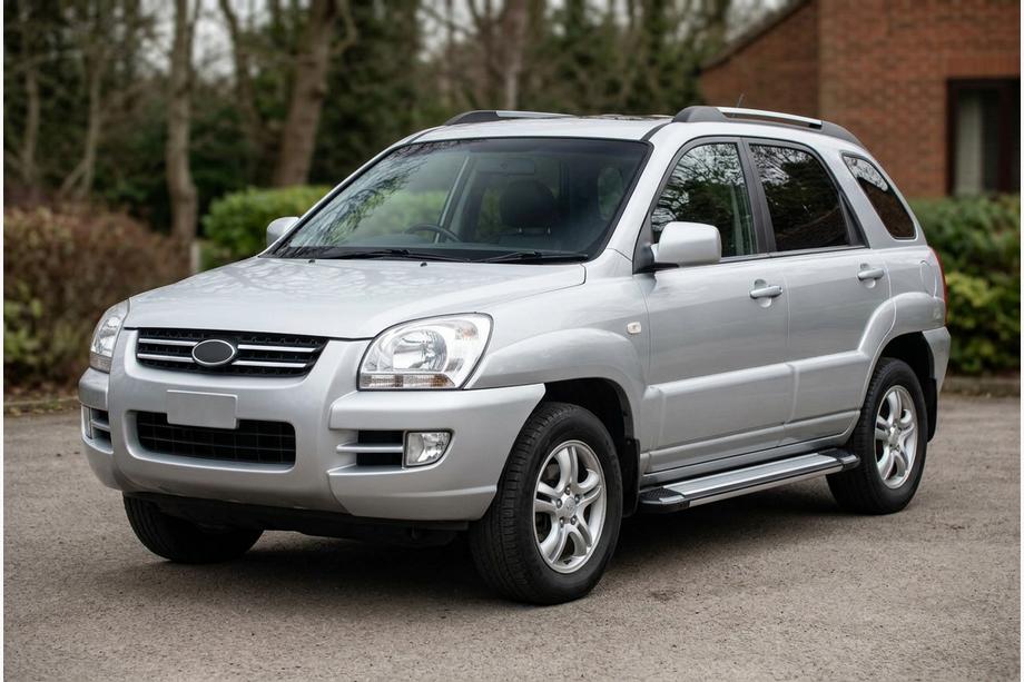 Kia Sportage 2004–2010 Rainbow sivuportaat (2 kpl, alumiini) Image