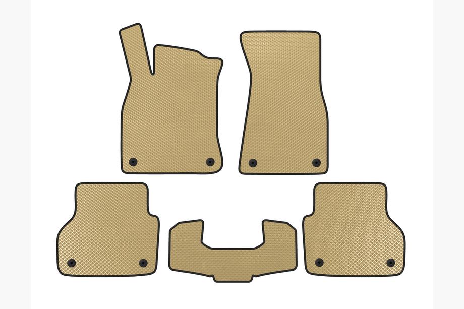 Audi A6 C8 2018–2025 EVA V1 -lattiamatot (Beige) Image