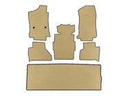 Cadillac Escalade 2014–2020 EVA-autolattiamatot (3 riviä, beige) kuva 1