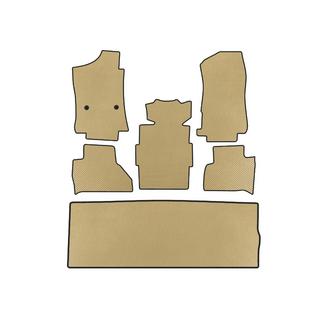 EVA-autolattiamatot (3 riviä, beige)