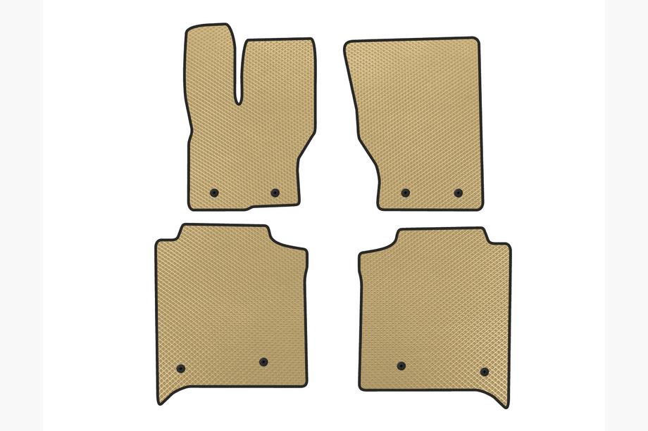 Range Rover IV L405 2013–2021 EVA-matot (Long, takaistuinrivi keskikonsolilla, beige) Image