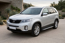 Kia Sorento II XM 2009–2014 Line-astinlaudat (2 kpl, alumiini) kuva 1