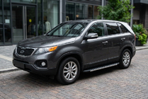 Kia Sorento II XM 2009–2014 Duru sivuastinlaudat (2 kpl, alumiini) 2013-2016 kuva 1