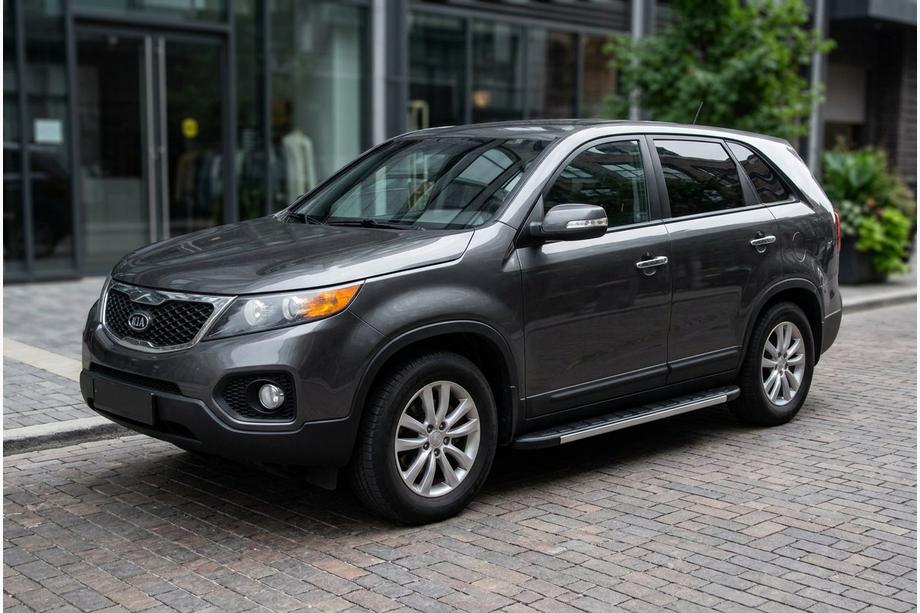 Kia Sorento II XM 2009–2014 Duru sivuastinlaudat (2 kpl, alumiini) 2013-2016 Image