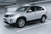 Kia Sorento II XM 2009–2014 RedLine Black sivuportaat (2 kpl, alumiini) 2010–2013 kuva 1