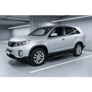RedLine Black sivuportaat (2 kpl, alumiini) Kia Sorento II XM 2009–2014 kuva 1