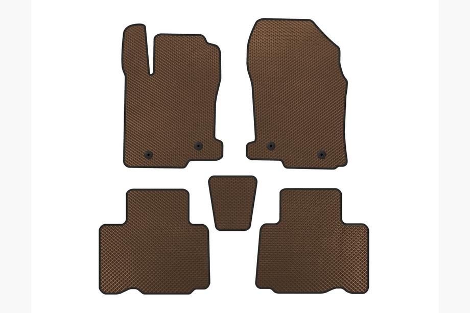 Lexus NX 2014–2021 EVA-auton matot (ruskea) Image