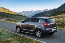 Kia Sportage 2010–2015 Duru sivuportaat (2 kpl, alumiini) kuva 1