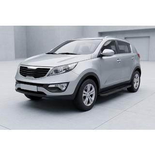 Sivuporrast Bosphorus Black (2 kpl, alumiini) Kia Sportage 2010–2015 kuva 1