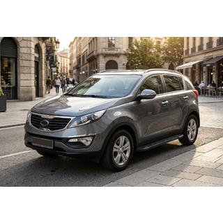 RedLine Black sivuportaat (2 kpl, alumiini) Kia Sportage 2010–2015 kuva 1