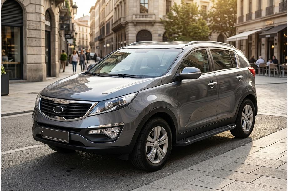 Kia Sportage 2010–2015 RedLine Black sivuportaat (2 kpl, alumiini) Image