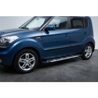 Sunrise sivuportaat (2 kpl, alumiini) Kia Soul I 2008–2013 kuva 1