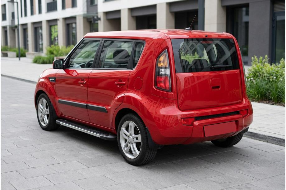 Kia Soul I 2008–2013 RedLine V1 sivuportaat (2 kpl, alumiini) Image