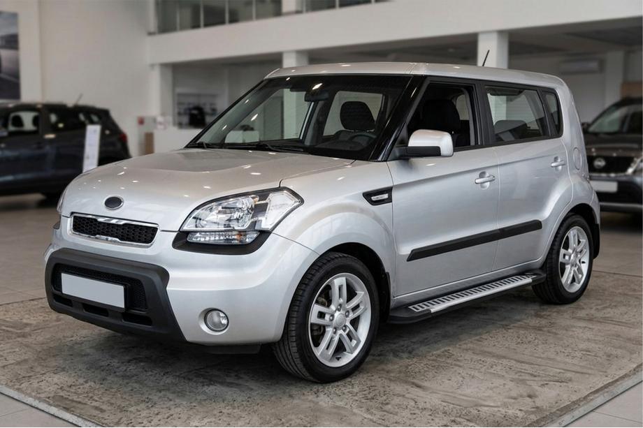 Kia Soul I 2008–2013 Line-astinlaudat (2 kpl, alumiini) Image