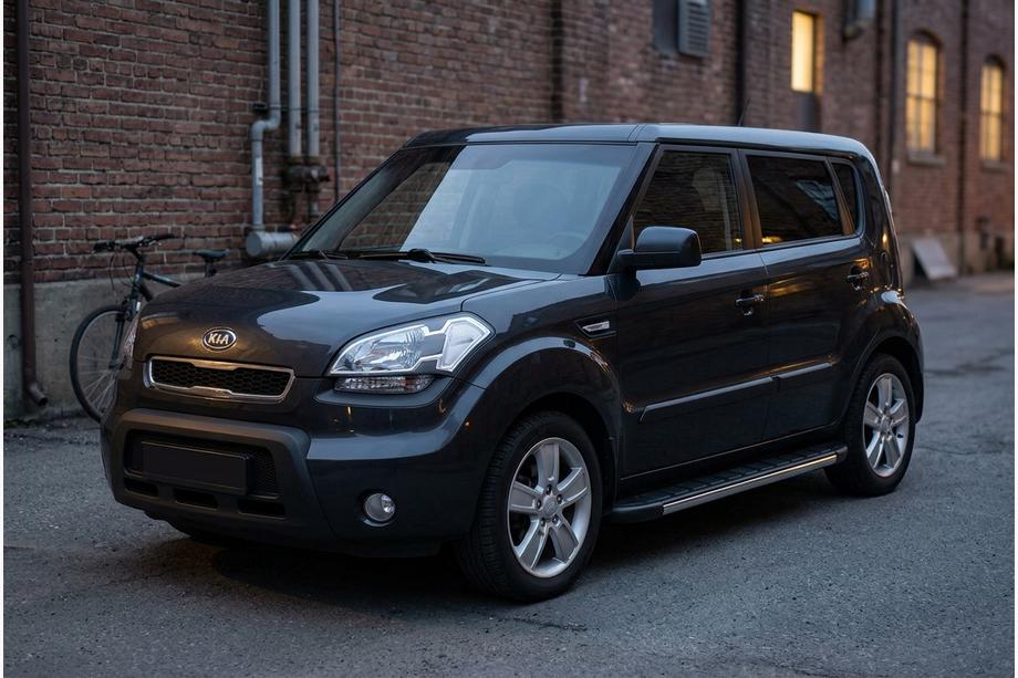 Kia Soul I 2008–2013 Duru sivuportaat (2 kpl, alumiini) Image