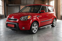 Kia Soul I 2008–2013 Maydos V1 sivuportaat (2 kpl, alumiini ↗ ruostumaton teräs) kuva 1